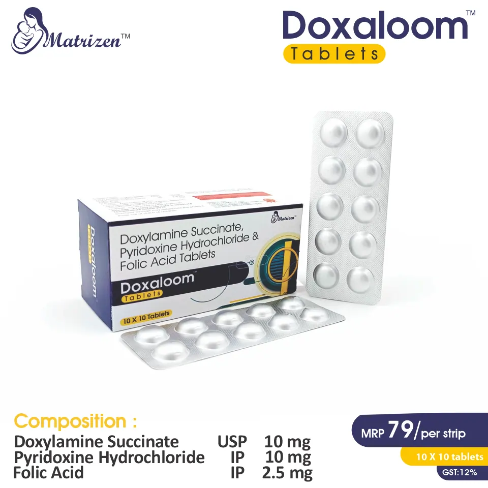 Doxylamine + Vitamin B6 + Folic Acid at the best price in PCD Pharma Franchise for Sleep Health